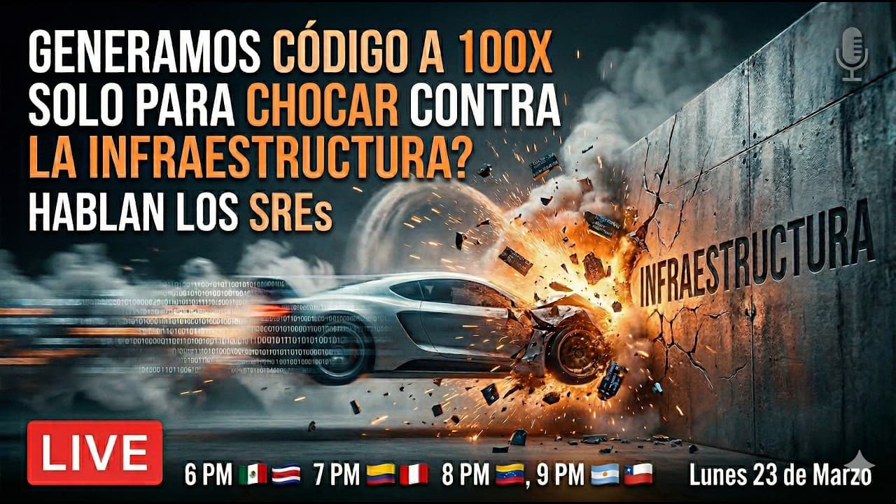 Generamos código a 100X solo para estrellarnos contra la infraestructura? Hablan los SREs