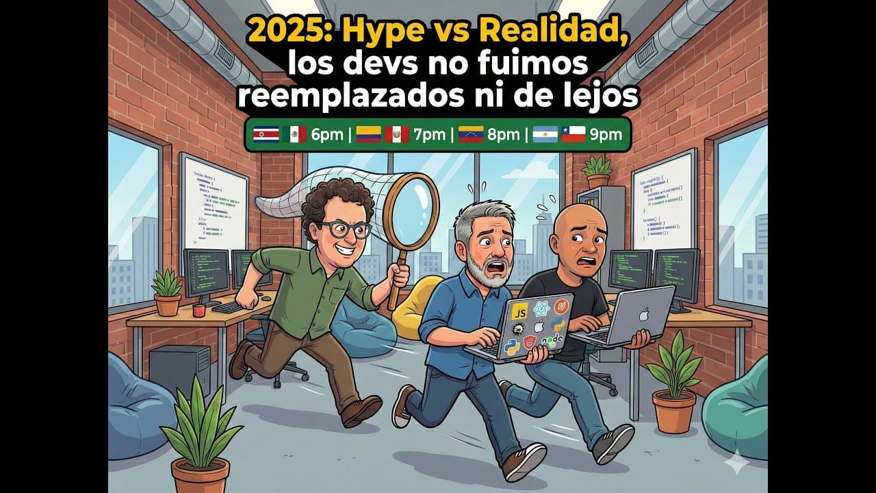2025: Hype vs Realidad, los devs no fuimos reemplazados ni de lejos
