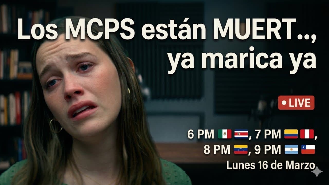 Los MCPS está MUERTOS es la nueva polémica de moda