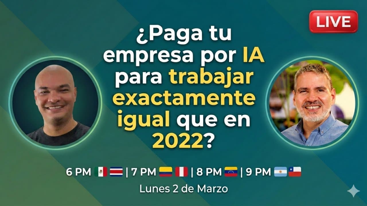 ¿Paga tu empresa por IA para trabajar exactamente igual que en 2022?