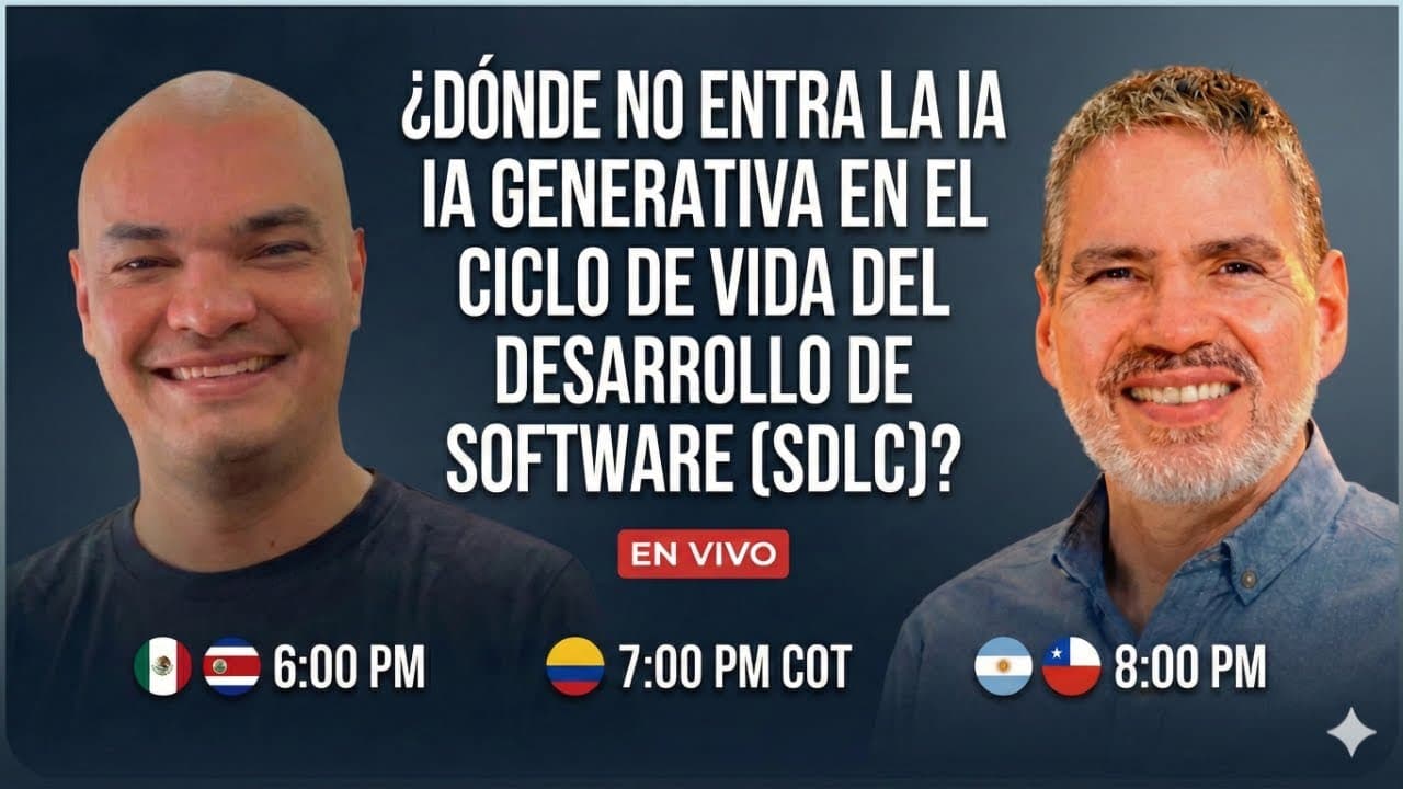 ¿Dónde NO entra la IA Generativa en el Ciclo de Vida del Desarrollo de Software (SDLC)?