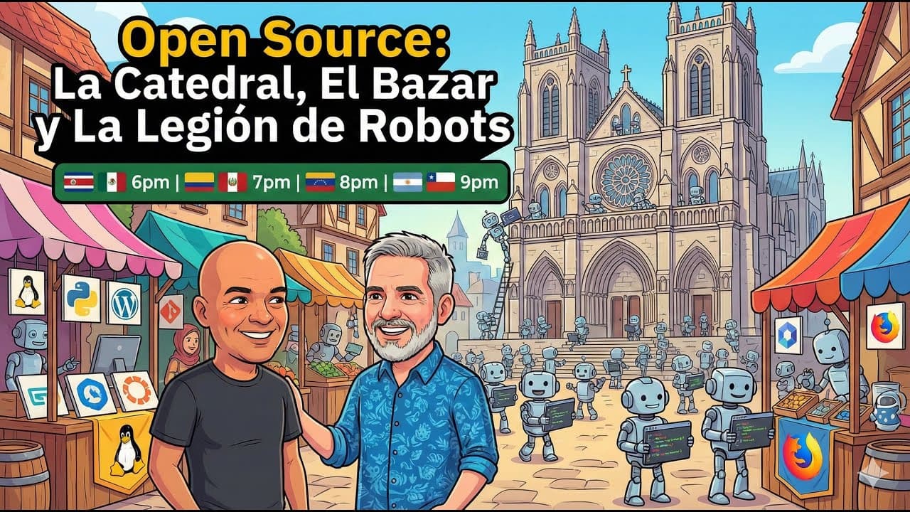 Open Source: La Catedral, El Bazar y La Legión de Robots
